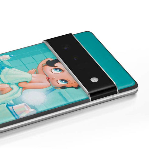 Betty Boop Bathing Google Pixel 6 Pro Skin